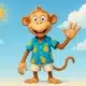 Toobo le singe météo de Gulli