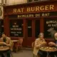 Le légendaire burger au rat du restaurant Ratatouille Royal