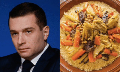 Jordan Bardella et un couscous