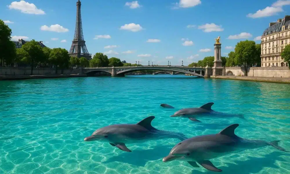 La Seine et son eau translucide