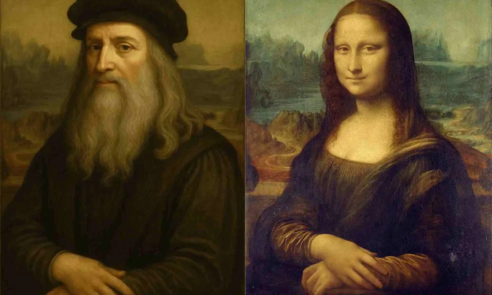 Le Jocond de Mona Lisa et la Joconde de Léonard de Vinci